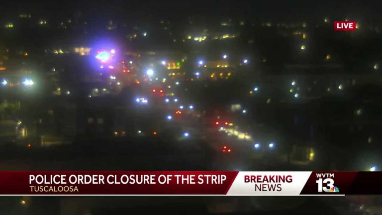 Tuscaloosa Strip cleared after false alarm, officials confirm safety