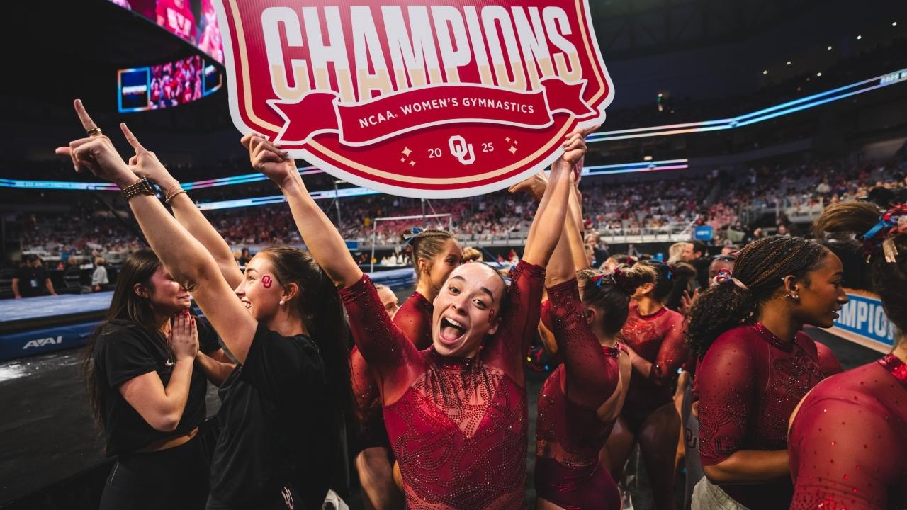 Oklahoma wins 2025 NCAA women's gymnastics national championships