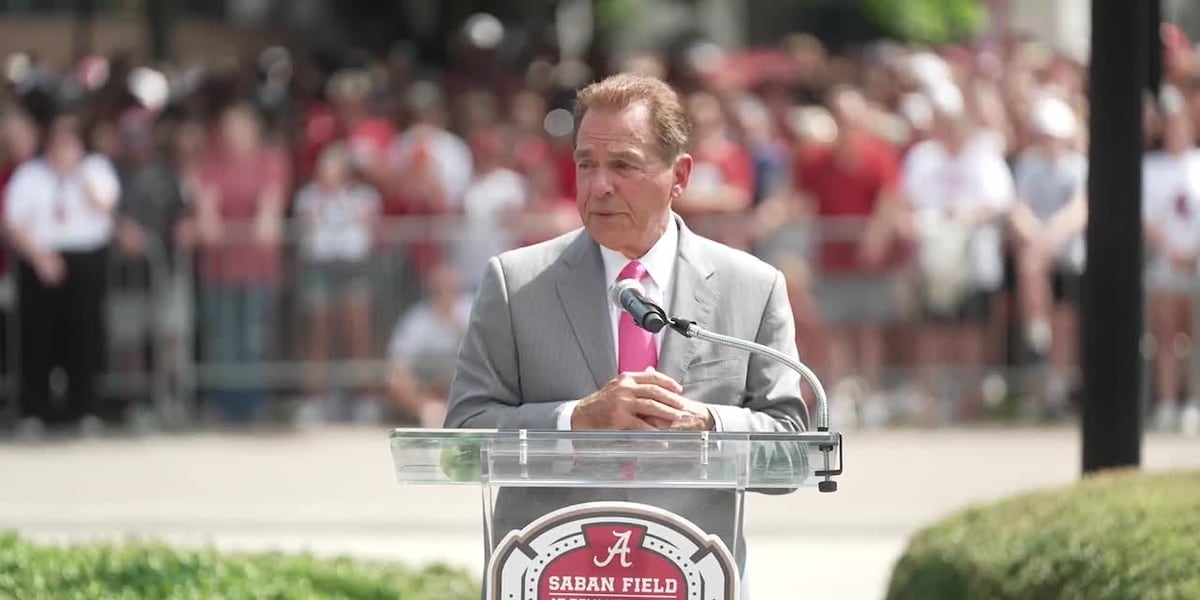 Former head coach Nick Saban to speak at President Trump commencement event in Tuscaloosa