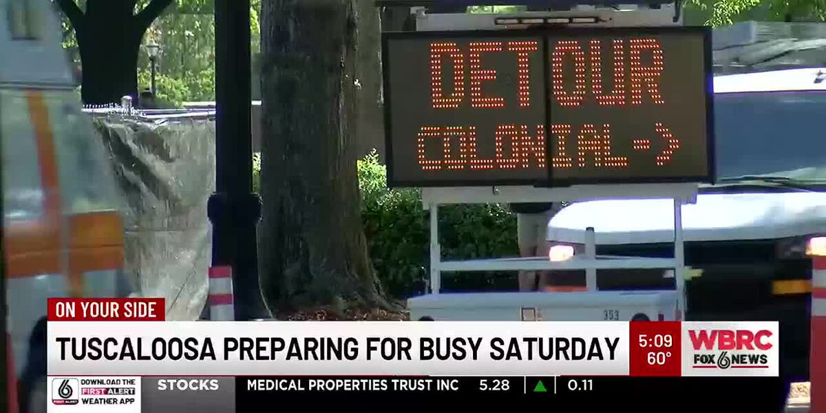 Tuscaloosa gearing up for busy weekend of sporting events, A-Day Game - WBRC 6 News